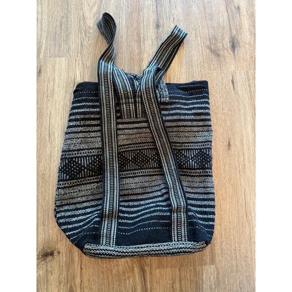 Las Vegas Raiders Serape Woven Drawstring Backpack main image 4
